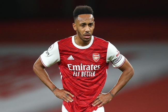 Phong độ của Aubameyang đã giảm xuống mức trung bình