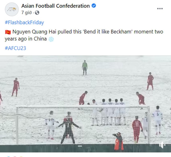 AFC: Quang Hải đá phạt như Beckham vẽ đường cong - Ảnh 1.