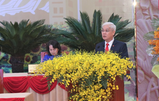 Ông Nguyễn Văn Lợi tái đắc cử chức vụ Bí thư Tỉnh ủy Bình Phước - Ảnh 1.