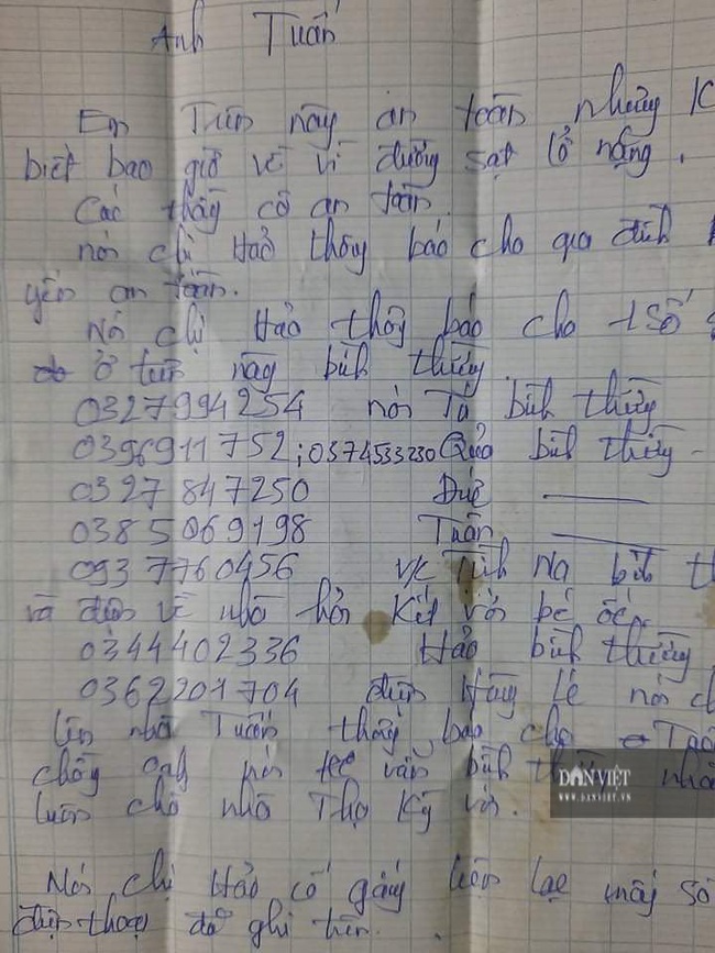 Sạt lở nghiêm trọng Trà Leng: Lá thư cầu cứu của thầy giáo vượt 50km đường rừng đến tay Trưởng Công an huyện - Ảnh 2.