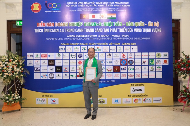 Công ty TNHH Giấy Lee&Man Việt Nam nhận giải thưởng &quot;Doanh nghiệp tiêu biểu ASEAN&quot; - Ảnh 3.