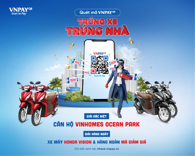 VNPAY tung &quot;siêu&quot; chương trình ưu đãi: Quét mã trúng xe, trúng nhà - Ảnh 4.