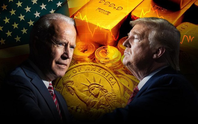 Bầu cử Mỹ: Giá vàng sẽ tăng giảm thế nào nếu Trump hoặc Biden thắng cử - Ảnh 1.