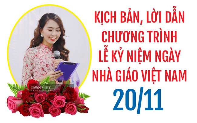 Kịch bản lễ kỷ niệm ngày Nhà giáo Việt Nam 20/11/2020 - Ảnh 1.