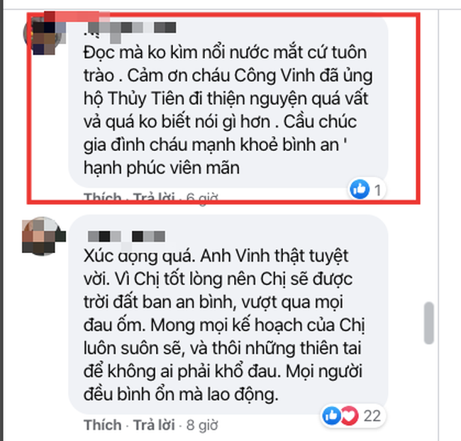 Vì sao phát ngôn Công Vinh &quot;đe dọa&quot; Thủy Tiên lại gây &quot;bão&quot; mạng, dân tình rơi nước mắt? - Ảnh 6.