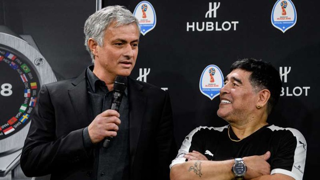 Mourinho tiết lộ câu chuyện ít ai biết với Diego Maradona.