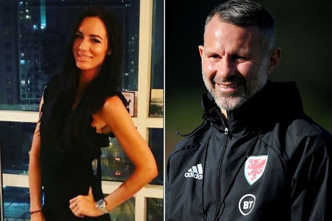 Giggs và bạn gái Kate Greville qua lại với nhau từ năm 2017