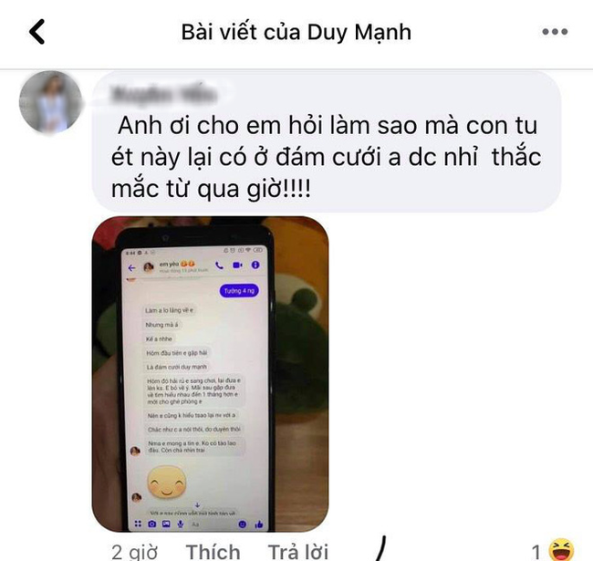 Duy Mạnh bị làm phiền giữa nghi vấn Huỳnh Anh &quot;cắm sừng&quot; Quang Hải - Ảnh 2.