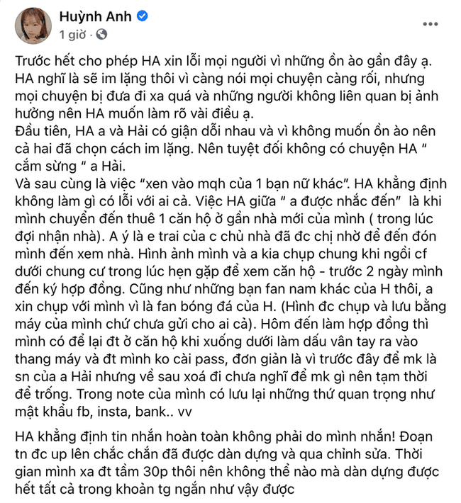 Bạn thân Huỳnh Anh: Quang Hải là kẻ bội bạc, vô trách nhiệm - Ảnh 4.