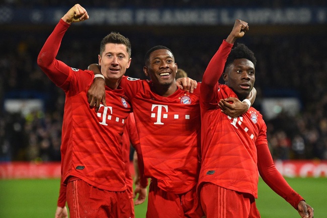 Bayern Munich đang là nhà ĐKVĐ Champions League.