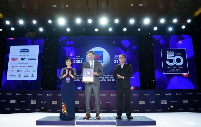 Đạm Phú Mỹ được vinh danh trong Top 50 thương hiệu Việt Nam dẫn đầu năm 2020 - Ảnh 1.