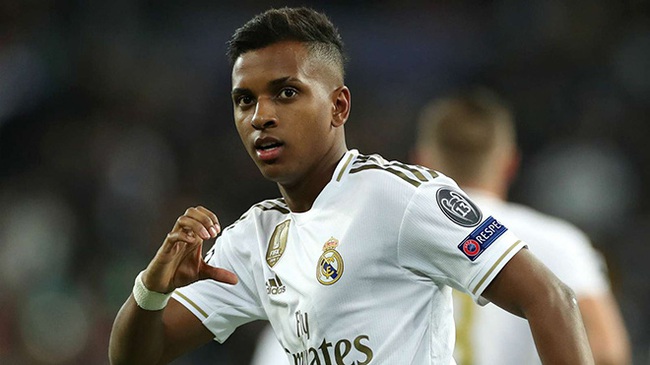 Ngôi sao trẻ Rodrygo của Real Madrid.