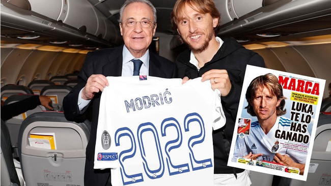 Modric vẫn được Real trọng dụng dù đã 35 tuổi.