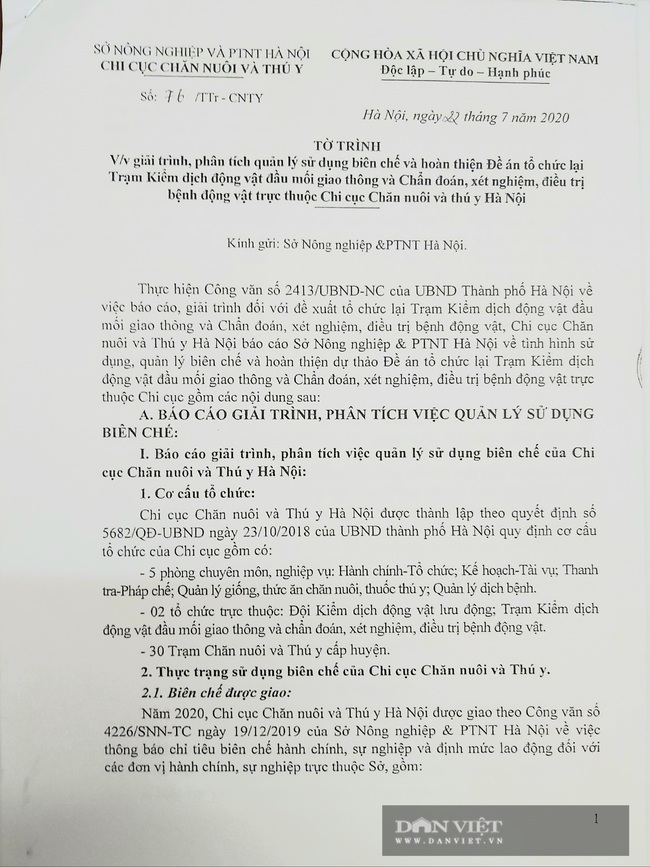 154 nhân viên thú y Hà Nội bị mất việc: “Làm thế này chẳng khác nào đưa chúng tôi vào đường cùng” - Ảnh 2.