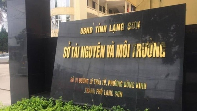 Khởi tố, bắt tạm giam Phó Giám đốc Sở TN&MT Lạng Sơn - Ảnh 1.