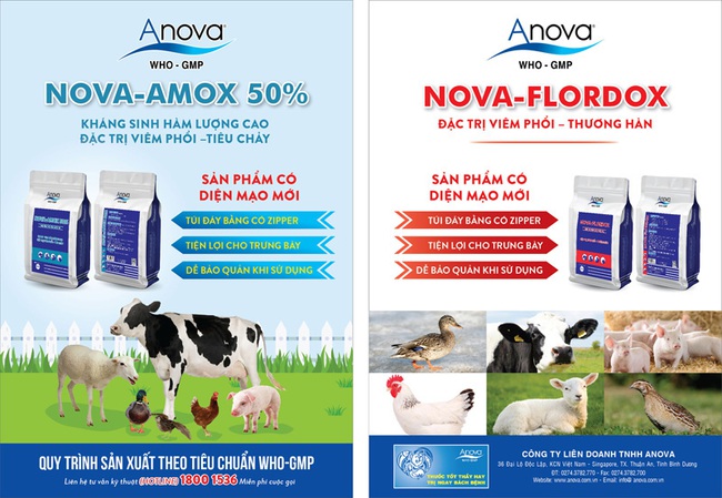 Thương hiệu thuốc thú y - Thủy sản ANOVA tiếp tục cải tiến chất lượng, mẫu mã sản phẩm  - Ảnh 1.