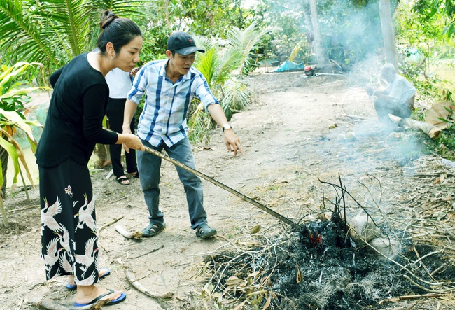 Bắt cá đồng mùa khô nơi đất Mũi  - Ảnh 6.