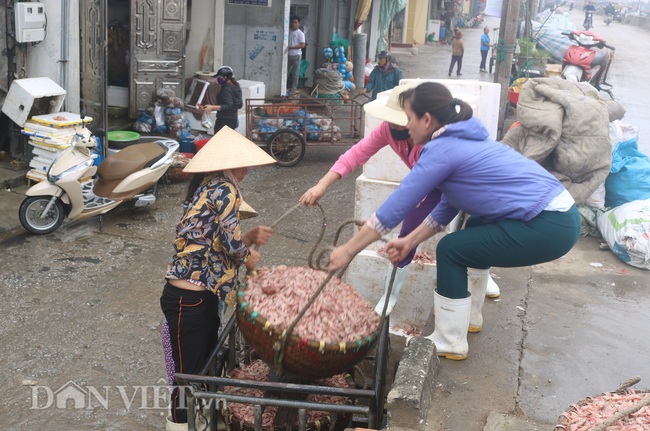 Những “bóng hồng” gánh cá, tôm bên cửa biển - Ảnh 3.