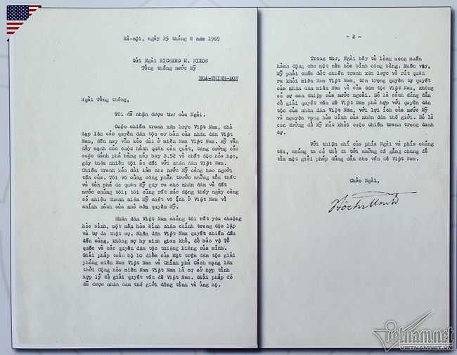 Những bức thư Bác Hồ gửi Tổng thống Mỹ Truman và Nixon - Ảnh 3.