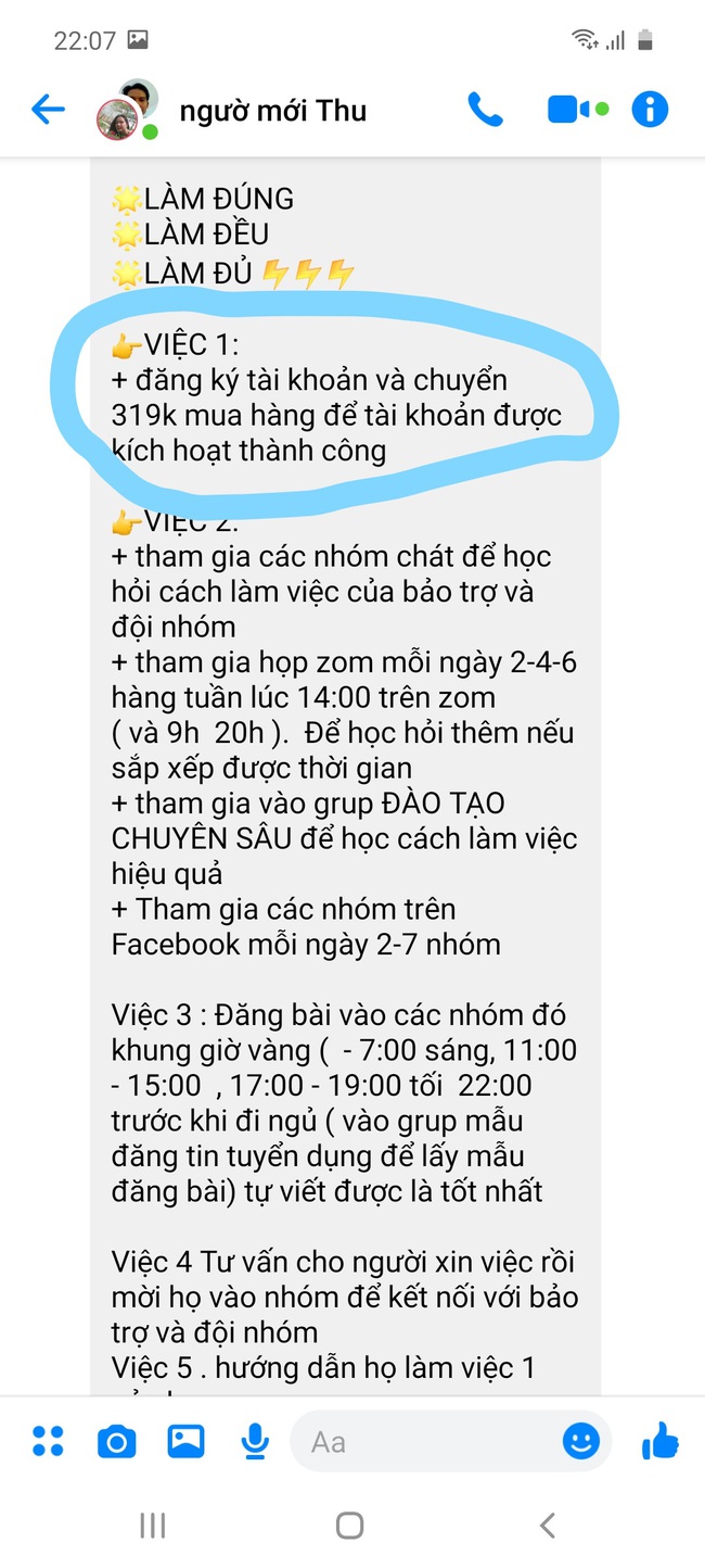 Cảnh giác chiêu trò làm việc tại gia lương chục triệu - Ảnh 2.