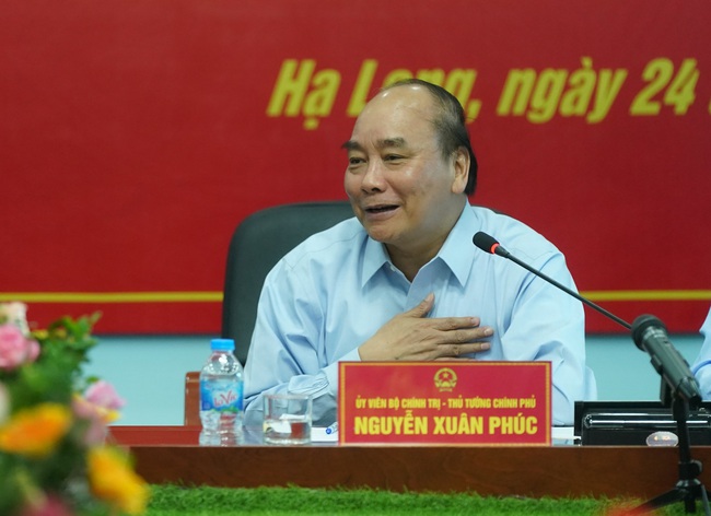 Chùm ảnh: Thủ tướng thăm công nhân mỏ Hà Lầm, Quảng Ninh - Ảnh 6.