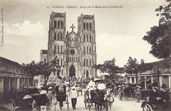 Ngắm loạt nhà thờ tráng lệ ở Việt Nam thời thuộc địa - Ảnh 1.