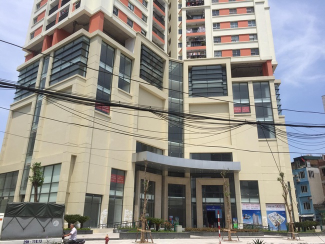 Chưa nghiệm thu PCCC, chung cư 105 Chu Văn An đã cho dân vào ở - Ảnh 1.
