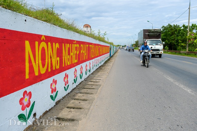 Ngỡ ngàng con đường bích họa dài hơn 2km mới xuất hiện ở Hà Nội - Ảnh 2.