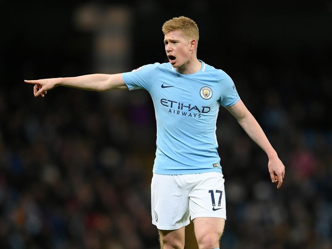 De Bruyne đã thể hiện tố chất lãnh đạo