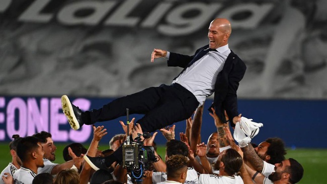 Cầm quân siêu đẳng như Zidane: Cứ 19 trận lại giành 1 danh hiệu - Ảnh 1.