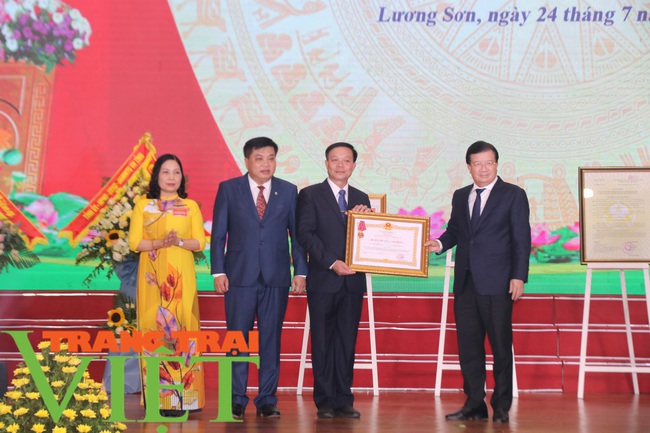 Hoà Bình: Công bố huyện Lương Sơn đạt chuẩn nông thôn mới - Ảnh 5.