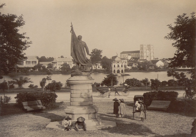 Ảnh cực hiếm về hồ Hoàn Kiếm thập niên 1890 - Ảnh 7.