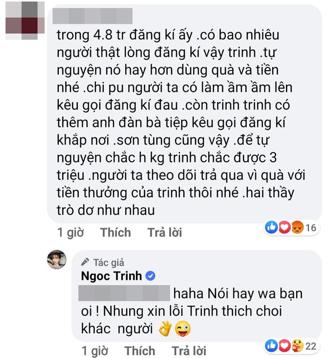 Ngọc Trinh bị anti-fan mỉa mai dùng quà và chiêu dơ bẩn để “vượt mặt” Chi Pu trên Instagram - Ảnh 3.