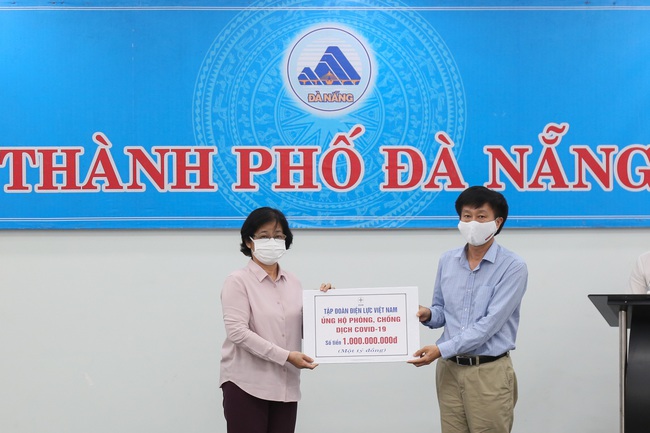 EVN hỗ trợ Đà Nẵng 1,5 tỷ đồng phòng chống dịch Covid -19 - Ảnh 1.