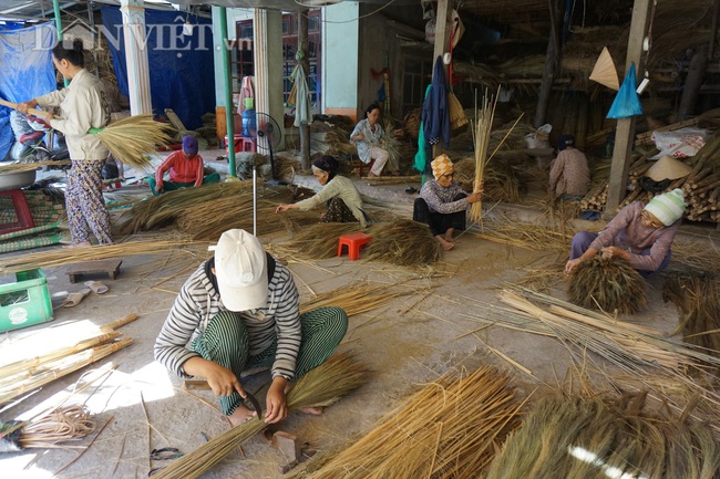 Quảng Nam: &quot;Hoa chổi đót&quot; gần 30 năm gắn bó với nghề và giúp hàng chục người già có thu nhập ổn định - Ảnh 2.