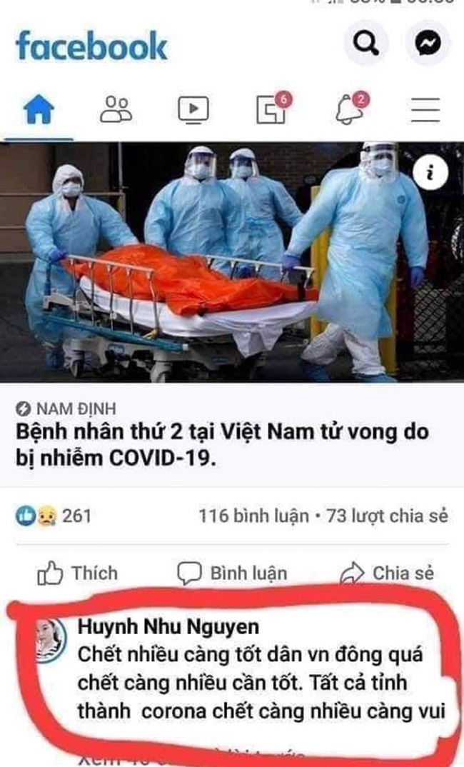 Cần Thơ: Vợ cũ 'chơi xấu' lấy hình vợ mới lập facebook để bình luận cực đoan về dịch Covid-19 - Ảnh 2.