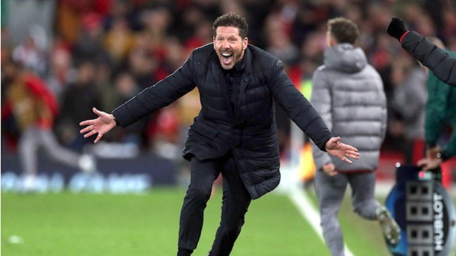 Simeone luôn tràn đầy năng lượng