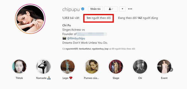 Chi Pu bị nghi ngờ dùng chiêu trò để “vượt mặt” Ngọc Trinh trên “đường đua” Instagram - Ảnh 2.