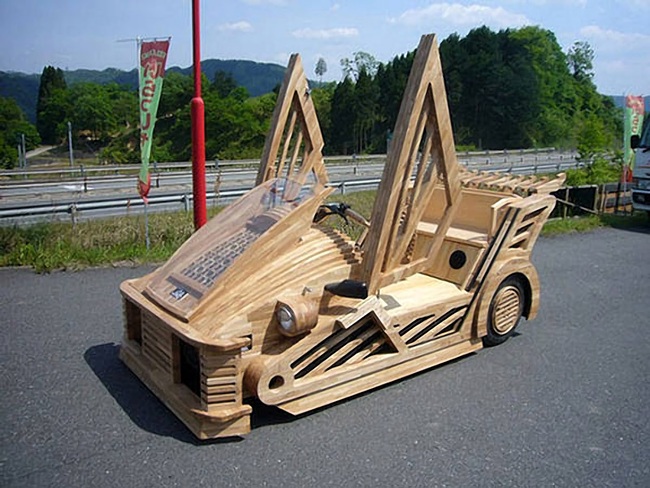 Chiếc xe hơi 3 bánh bằng gỗ chạy vù vù tại Nhật giá bất ngờ - Ảnh 5.