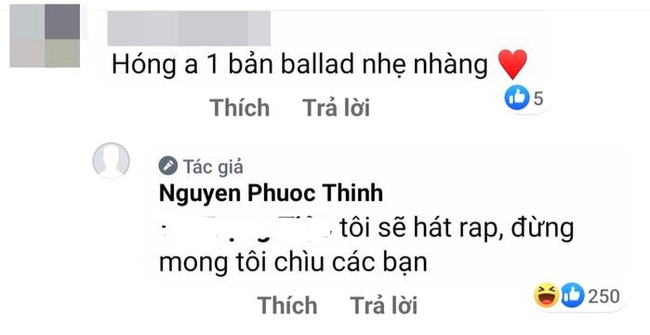 Bị fan giục ra sản phẩm mới, Noo Phước Thịnh tuyên bố một câu xanh rờn, đòi trở thành rapper - Ảnh 6.