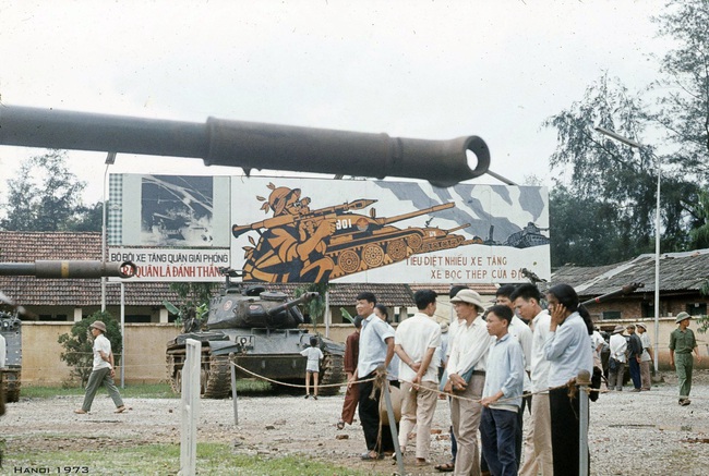 Ảnh độc “triển lãm” vũ khí chiến lợi phẩm miền Bắc Việt Nam 1973 - Ảnh 4.