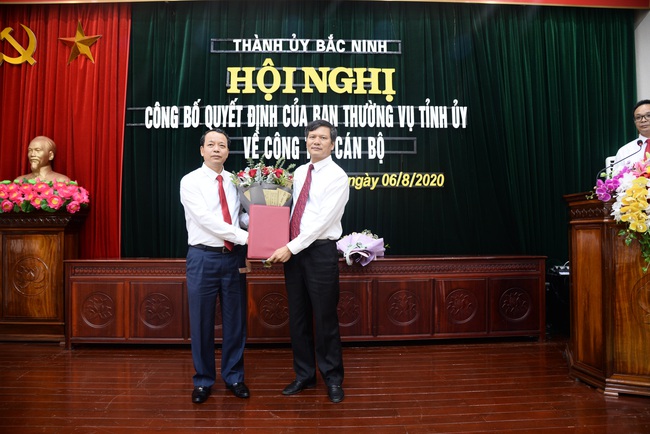 Bắc Ninh: Ông Tạ Đăng Đoan được chỉ định giữ chức Bí thư Thành ủy thay ông Nguyễn Xuân Chinh - Ảnh 1.