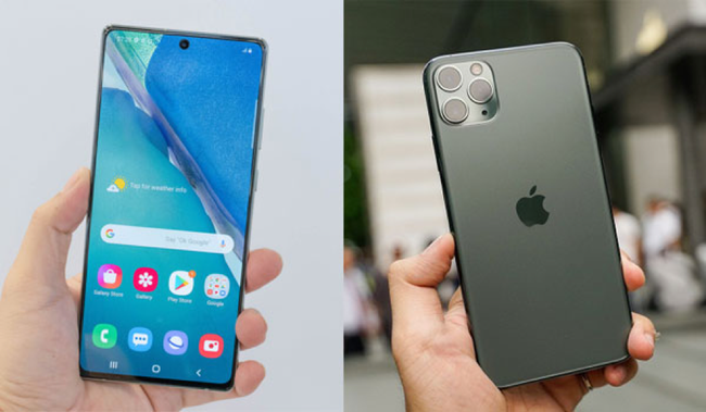 So sánh Samsung Galaxy Note 20 mới ra mắt với iPhone 11 Pro Max - Ảnh 5.