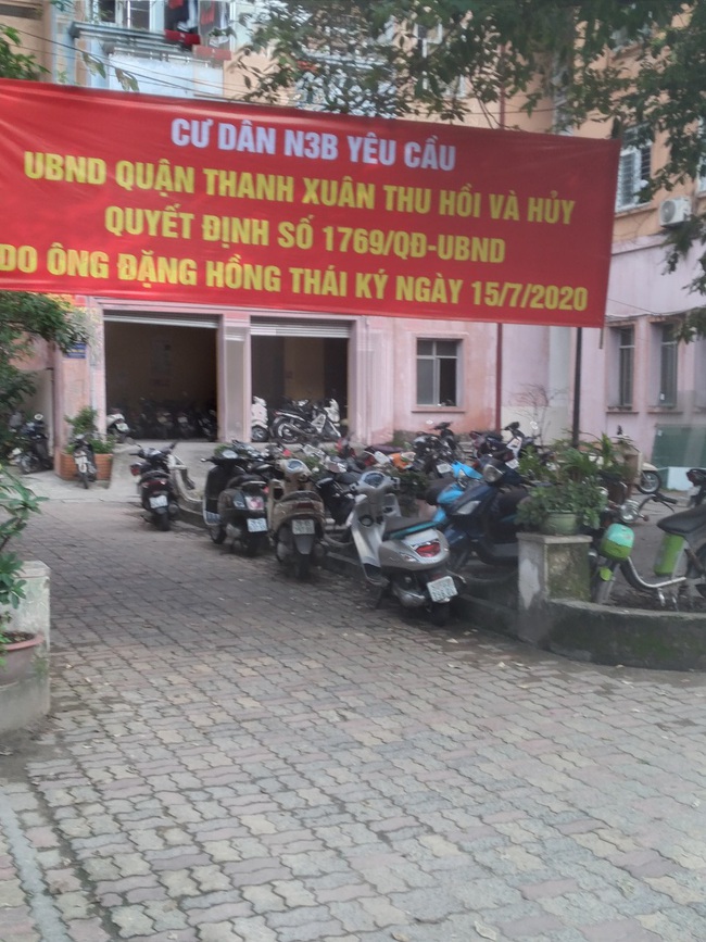 Hà Nội: Cư dân chung cư N3B tố thành lập BQT trái pháp luật - Ảnh 2.