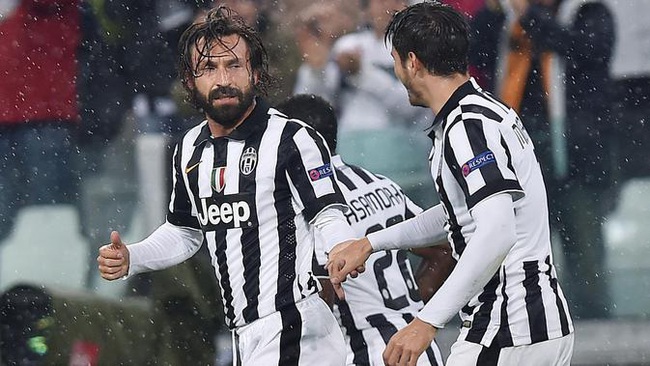 Pirlo từng sát cánh cùng Morata