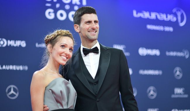 Vợ Djokovic phản ứng ra sao khi chồng bị loại khỏi US Open 2020? - Ảnh 1.