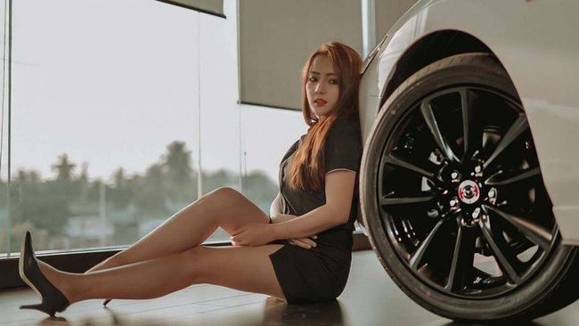 Người đẹp Thái Lan tạo dáng siêu quyến rũ bên xế hộp Mazda - Ảnh 7.