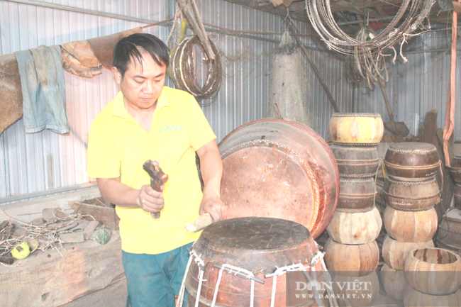 Làng trống Bắc Thai (Hà Tĩnh) rộn ràng vào xuân - Ảnh 2.