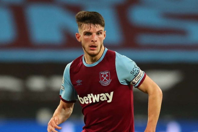 Declan Rice đang là ngôi sao lớn của West Ham và tuyển Anh.