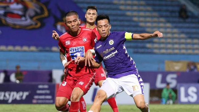 V.League 2021: Trận Hải Phòng - Hà Nội phải đá trên sân không khán giả - Ảnh 1.